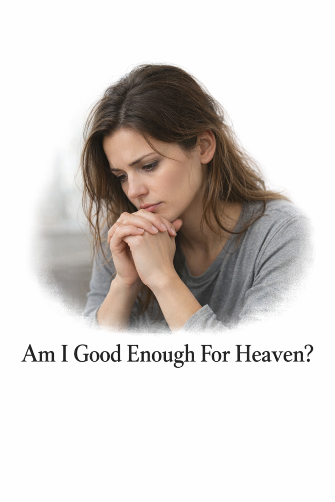 Am I “Good Enough” For Heaven?